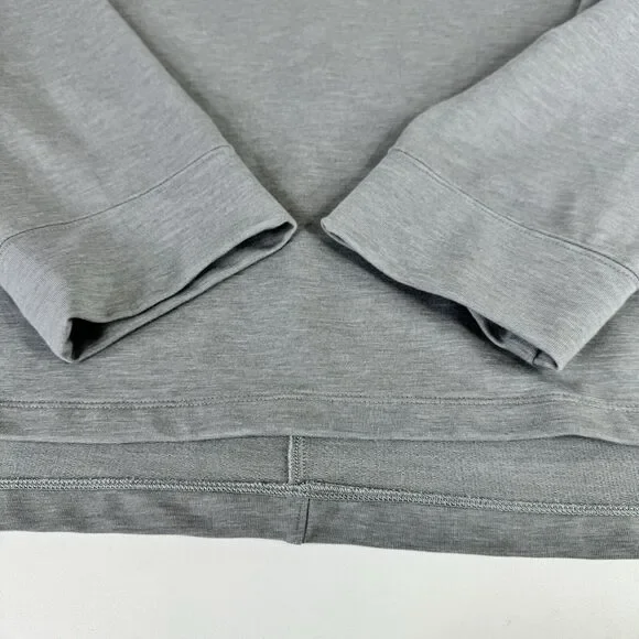 Nike Yoga Dri Fit hoodie hooded sweatshirt gray Pull-over DM7033-073 - Picture 10 of 14